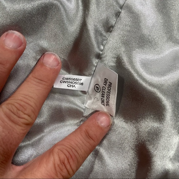 Like new Calvin Klein Dark Gray Pea coat - 6 - Picture 8 of 8